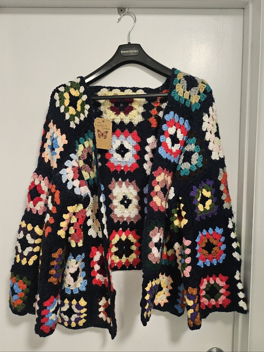 Upcycled Crochet Sweater